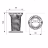 40IDF_Website 110mm Ansaugtrichter | WEBER IDF 40