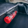 SET | Feuerlöscher | 25mm Domstreben Adapter & Quick-Release Halter & 1KG KFZ-Feuerlöscher