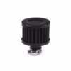 Filter Kurbelgehäuse Entlüftung | Aluminium Schwarz | für 12mm Anschluss