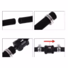 Rückschlagventil Aluminium Schwarz | für 6mm & 8mm Schlauch | Universal für Benzinsystem