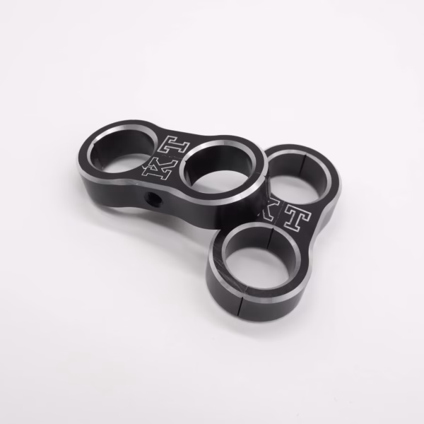 Ölschlauch Klemme | Full Flow | CNC Aluminium Schwarz | (2st. - SET)