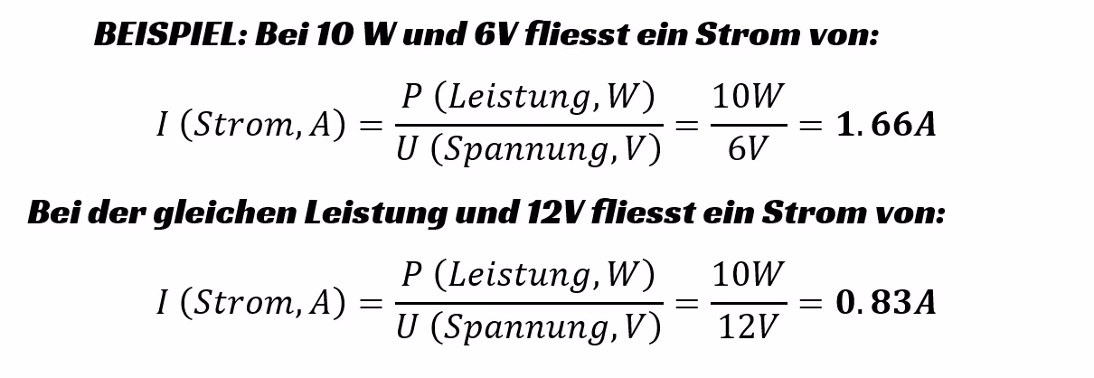 BERECHNUNG STROM